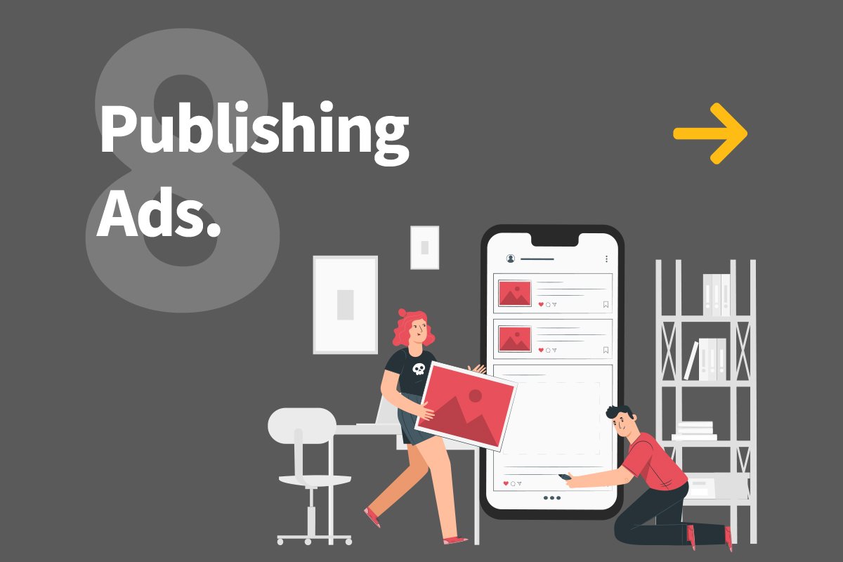 8. Publishing ads
